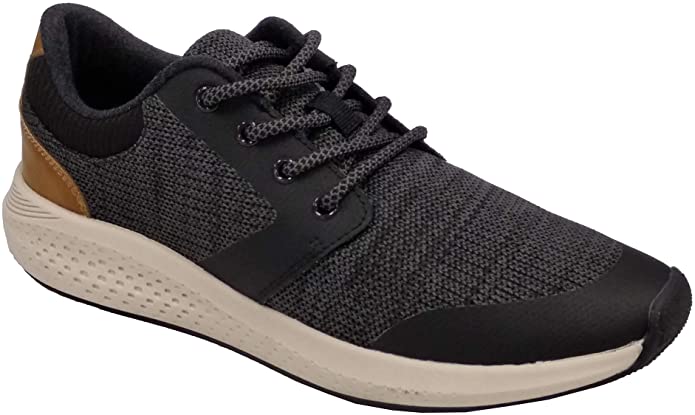 knit athletic sneakers gray thumbnail 2